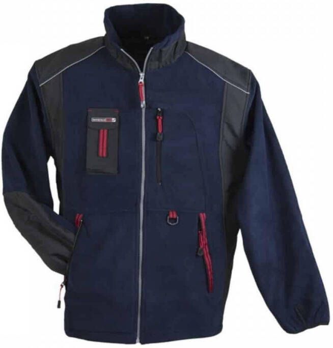 Bernardino Heren werkjas merk Terrax Workwear Luxe Fleece jas veel zakken waterafstotend