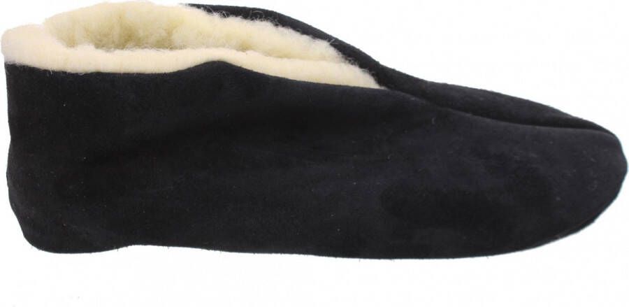 Bernardino Wollen Sloffen Zwart
