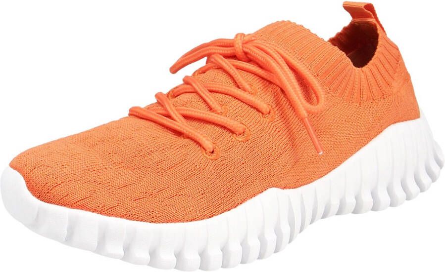 Bernie Mev. Bernie Mev BM101 Gravity Damesschoenen Sneaker Oranje
