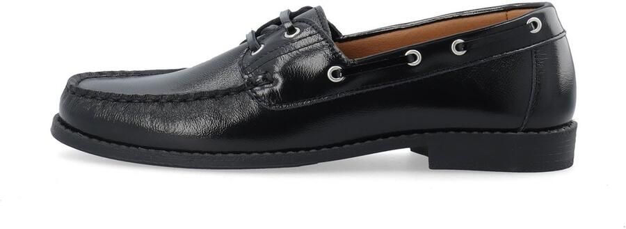 Bianco Mocassins 'Pop' zwart