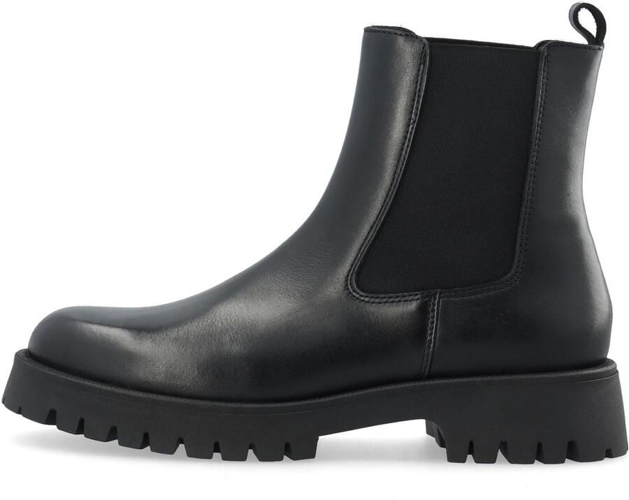 Bianco Chelsea boots 'LEO' zwart