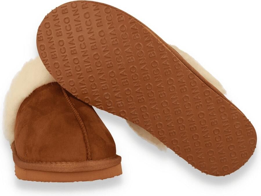 Bianco Dames Pantoffel Biasweetie Camel - Foto 2
