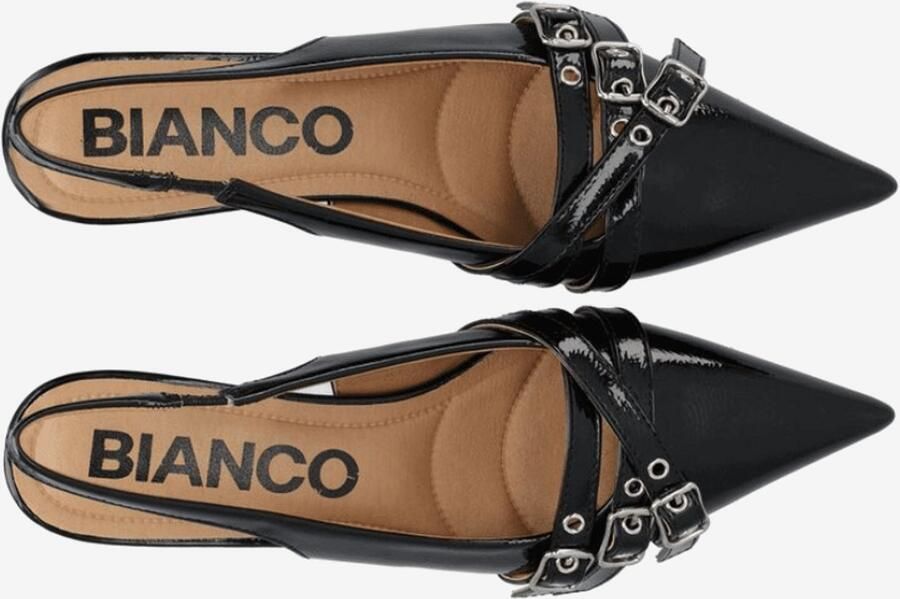 Bianco Dames Slingback Zwart