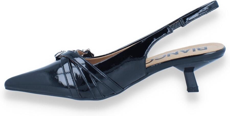 Bianco Dames Slingback Zwart