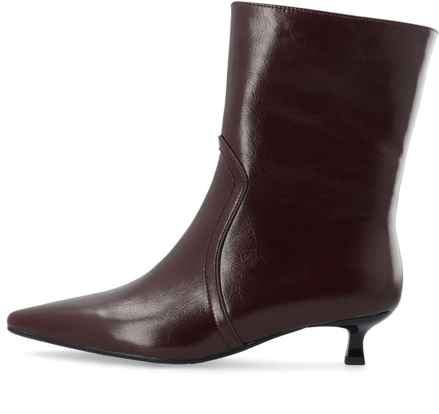 Bianco Enkellaarsjes met rits BIAJESSICA