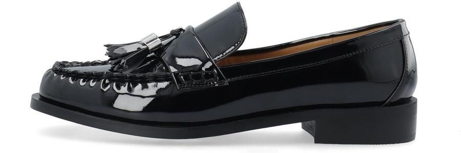 Bianco Mocassins 'ISABELLA' zwart