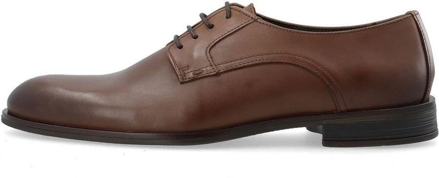 Bianco Leren derbyschoenen BIABYRON