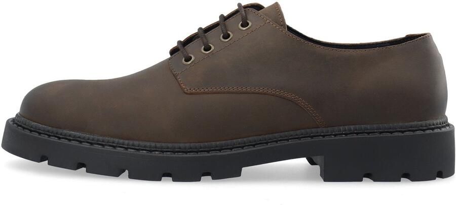 Bianco Leren derbyschoenen BIAJEFF
