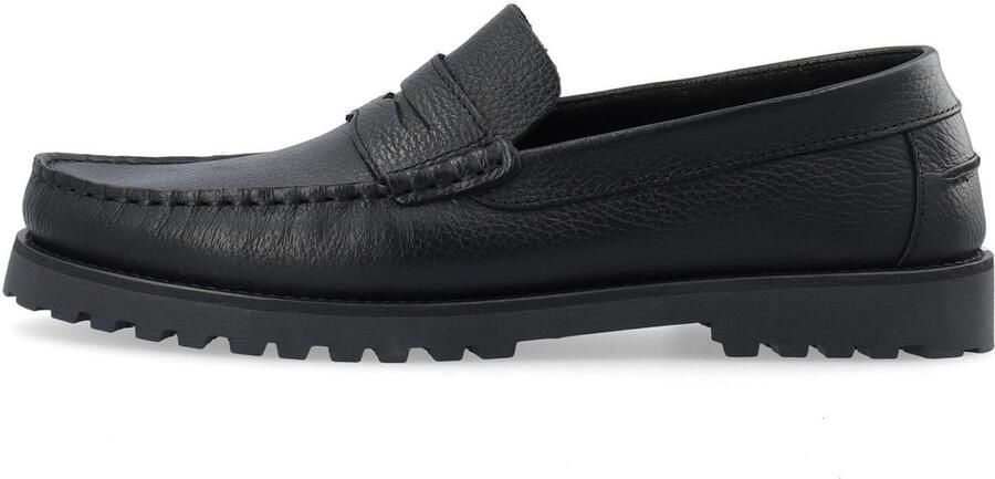 Bianco Leren loafers BIAGREG