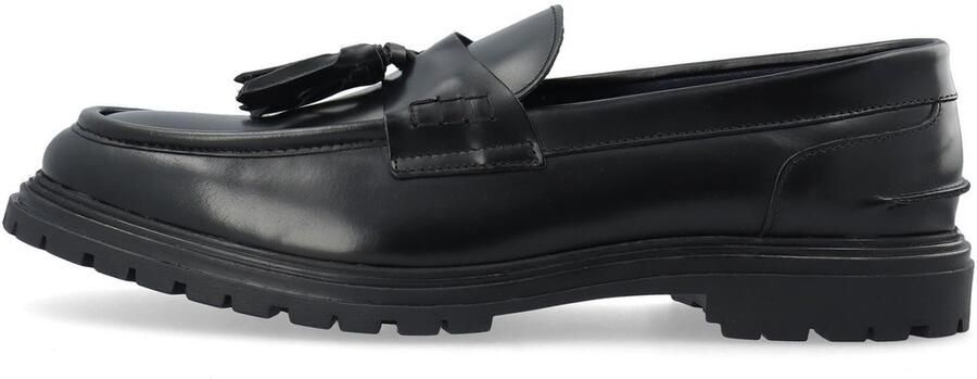 Bianco Leren loafers BIALOUI