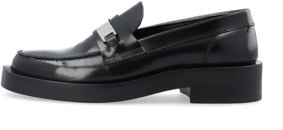 Bianco Leren loafers BIAMONACO