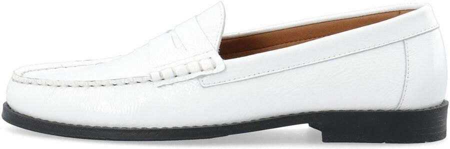 Bianco Leren loafers BIAPOP