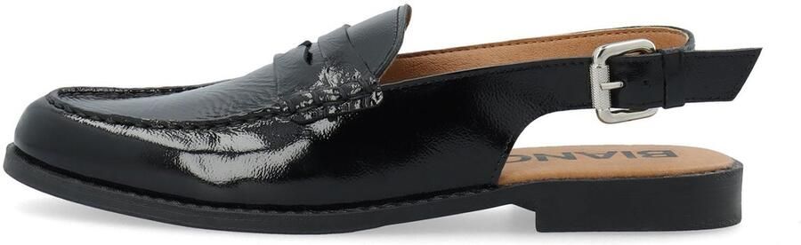 Bianco Leren loafers BIAPOP