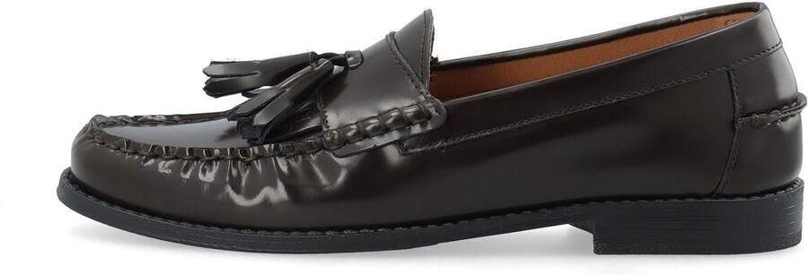 Bianco Leren loafers BIAPOP