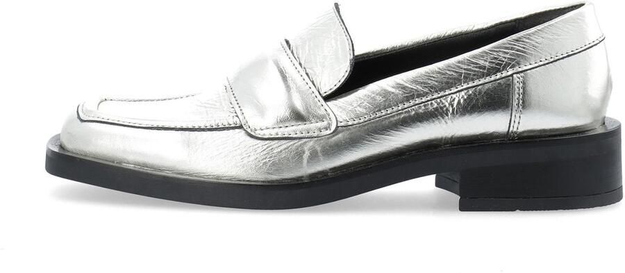 Bianco Leren loafers BIASOFIE