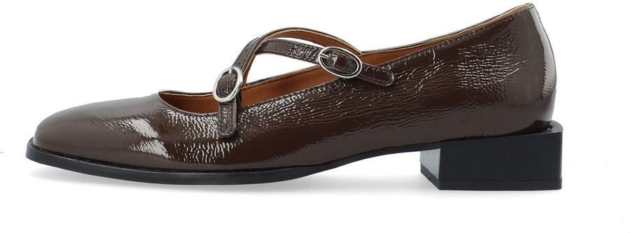 Bianco Mary Jane schoenen BIAESTHER