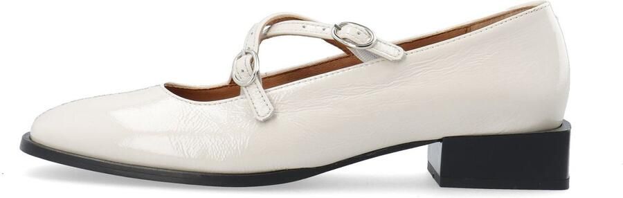 Bianco Mary Jane schoenen BIAESTHER