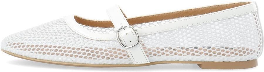 Bianco Mary Jane schoenen BIALILJA