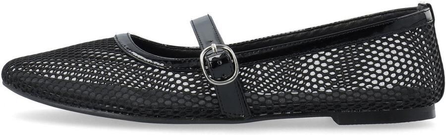 Bianco Ballerina met riempjes 'LILJA'