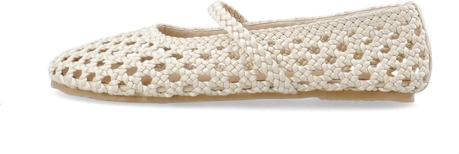 Bianco Mary Jane schoenen BIASTELLA
