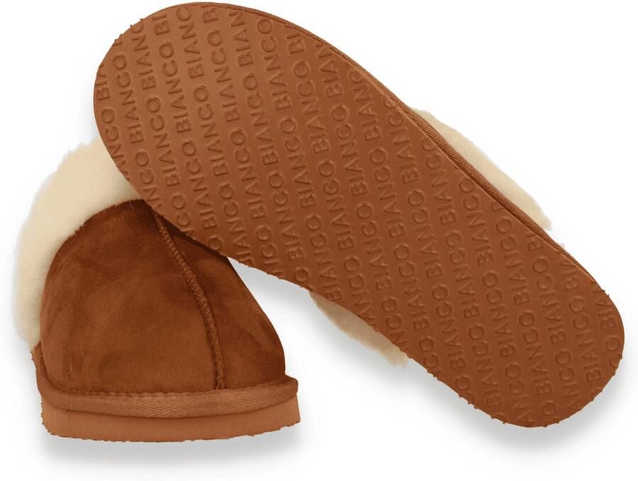 Bianco Huisschoenen 'SWEETIE' bruin wolwit