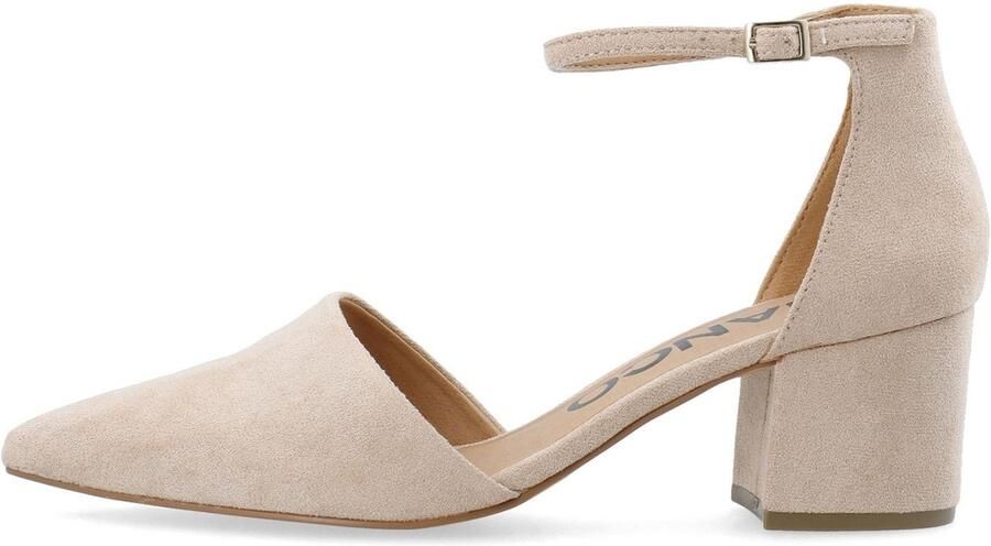 Bianco Pumps 'Divived D'orsay'