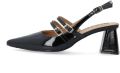Bianco Slingpumps 'Maralyn' zwart - Zwart