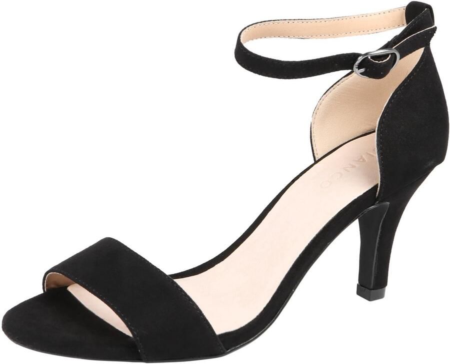 Bianco Sandalen Adore Enkelbandje Zwart Dames