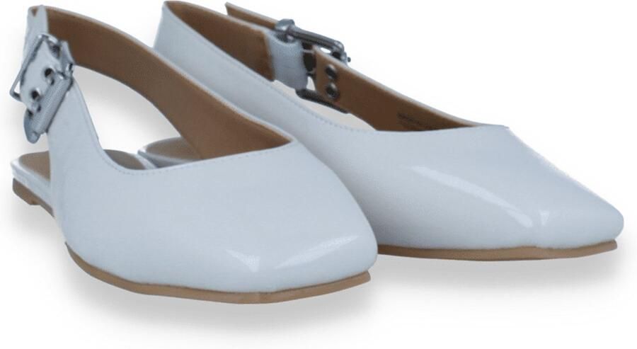 Bianco Dames Slingback Off White Wit - Foto 2