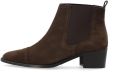 Bianco Chelsea boots 'Carol' donkerbruin - Donkerbruin