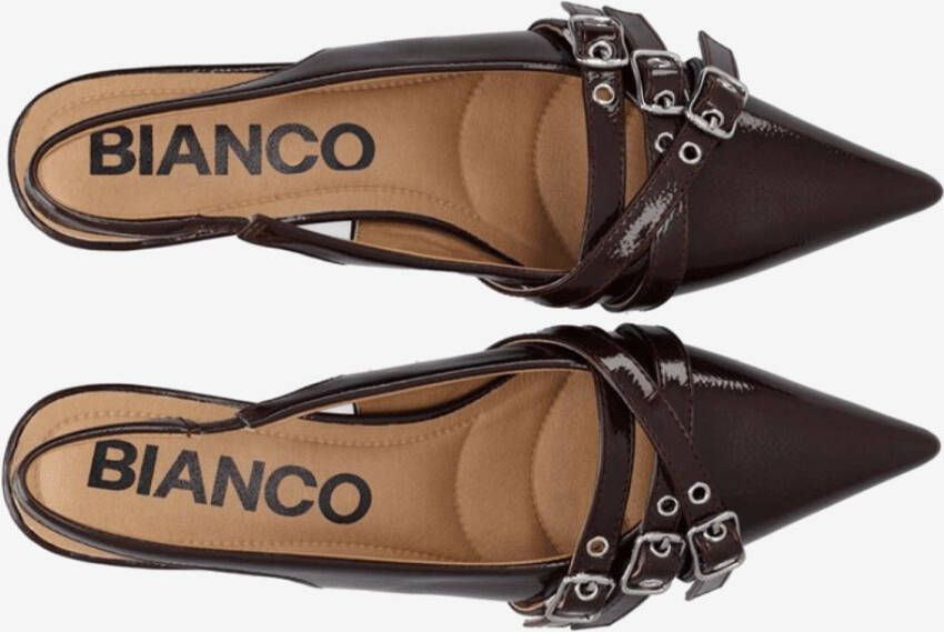 Bianco Dames Slingback Bordeaux