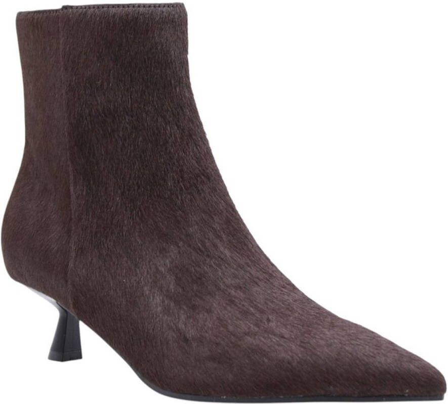 BiBi Lou 501t90vk Enkellaarsjes Enkelboots met rits Dames Bruin