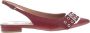 BiBi Lou Dames Sandalen 520z10vk Samira Flat Carmin Rood - Thumbnail 2