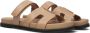 BiBi Lou Slippers Slides Dames 525Z40 Camel - Thumbnail 8