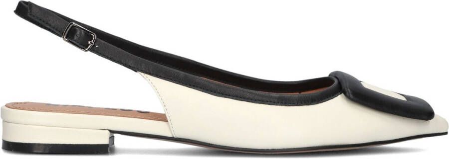 BIBI LOU Slingbacks Dames 640z11vk Maat: 42 Materiaal: Leer Kleur: Creme - Foto 3