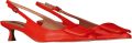 BIBI LOU Slingbacks Dames 641z10vk Leer Rood - Rood