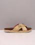 Bruin Tinten 831z94hg Slippers Dames Cognac - Thumbnail 2