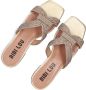 BIBI LOU Muiltjes Dames 842z00hg Maat: 40 Materiaal: Textiel Kleur: Goud - Thumbnail 2