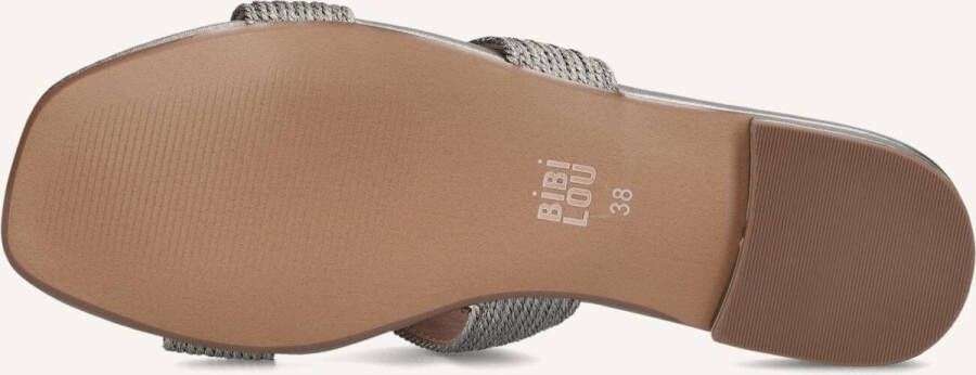 BIBI LOU Slippers Dames 849z94hg Maat: 40 Materiaal: Textiel Kleur: Grijs - Foto 2