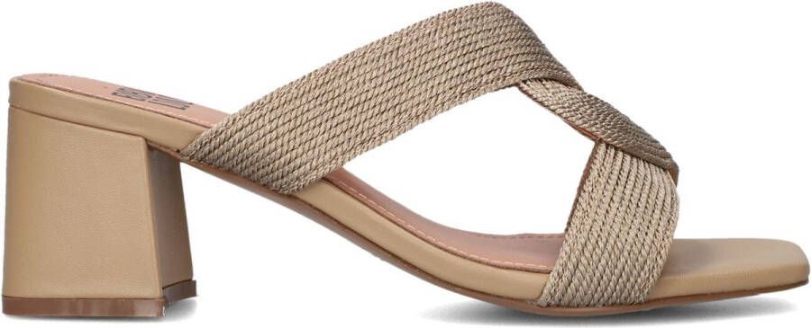 BIBI LOU Muiltjes Dames 851z94hg Maat: 36 Materiaal: Textiel Kleur: Camel - Foto 2