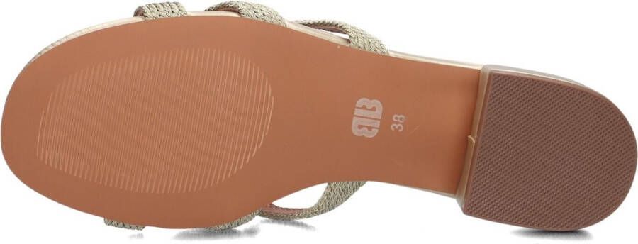 BIBI LOU Muiltjes Dames 854z94hg Maat: 38 Materiaal: Textiel Kleur: Goud - Foto 2