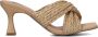 BIBI LOU Muiltjes Dames 882z94hg Maat: 36 Materiaal: Papierstro Kleur: Camel - Thumbnail 2