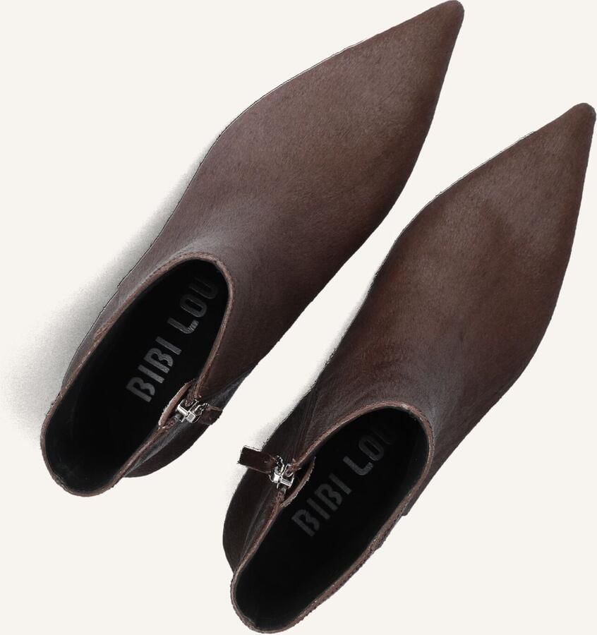 BIBI LOU Enkellaarsjes Dames 501t90vk Maat: 42 Materiaal: Ponyhair Kleur: Bruin - Foto 3