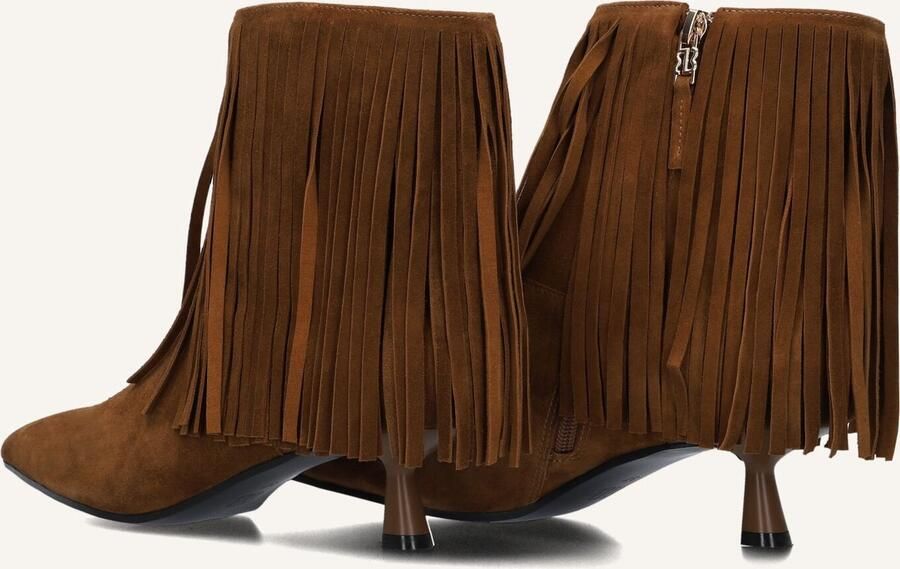 BIBI LOU Enkellaarsjes Dames 602t60vk Maat: 39 Materiaal: Suède Kleur: Camel - Foto 2