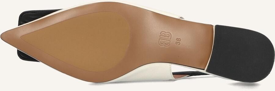 BIBI LOU Slingbacks Dames 640z11vk Maat: 37 Materiaal: Leer Kleur: Creme - Foto 4