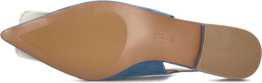 BIBI LOU Slingbacks Dames 640z31vk Maat: 38 Materiaal: Denim Kleur: Blauw - Foto 3
