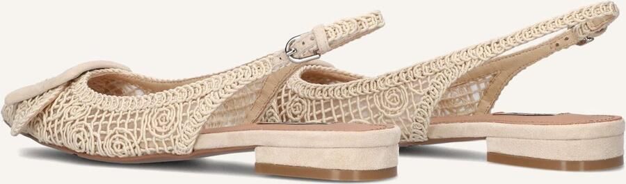 BIBI LOU Slingbacks Dames 650z61vk Maat: 37 Materiaal: Suède Kleur: Wit - Foto 2