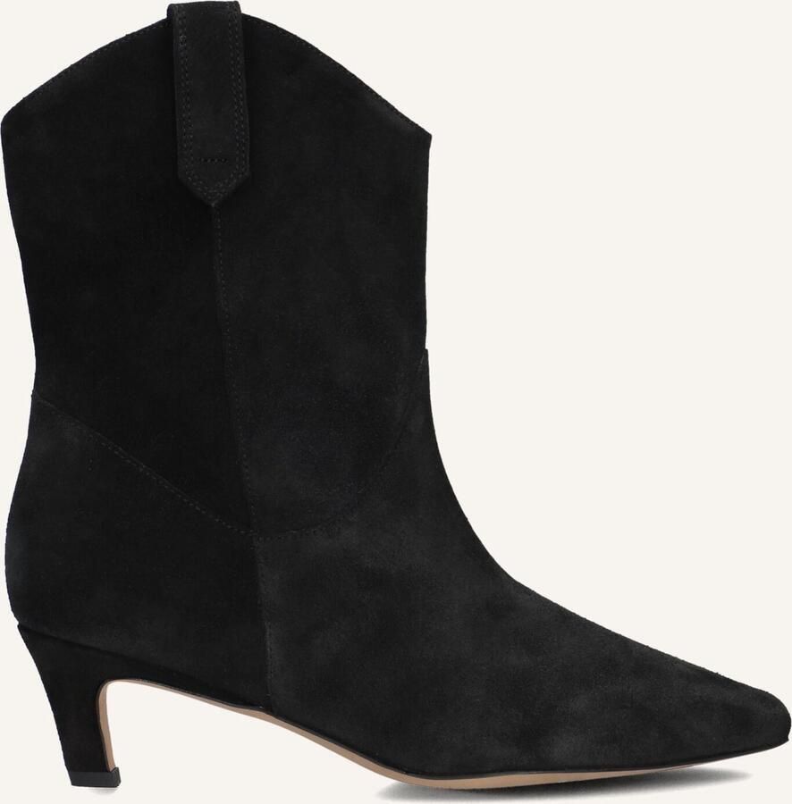 BIBI LOU Enkellaarsjes Dames 800t60aa Maat: 39 Materiaal: Suède Kleur: Zwart - Foto 2