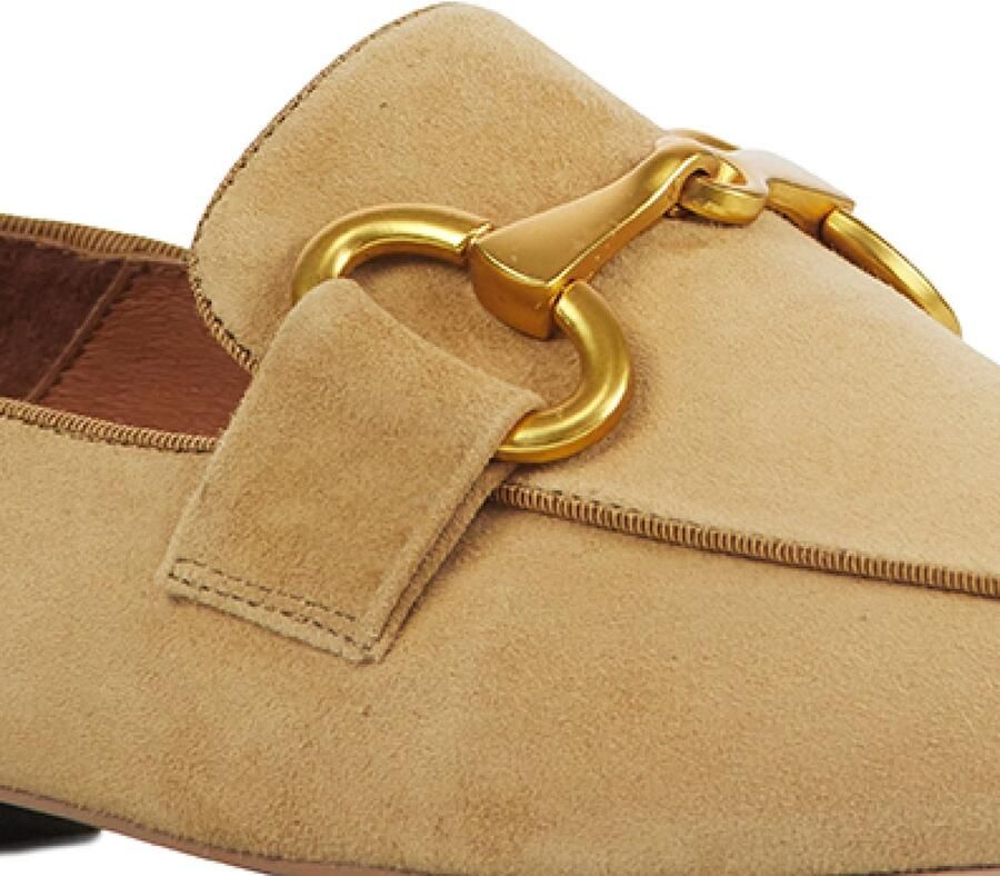 Stefano Lauran BiBi Lou Slippers Dames Sandalen Instappers Damesschoenen Leer Blokhak 761Z10VK Zwart - Foto 14