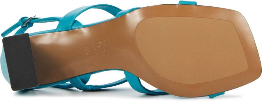 BIBI LOU Sandalen Dames 612z40vk Maat: 37 Materiaal: Leer Kleur: Blauw - Foto 14